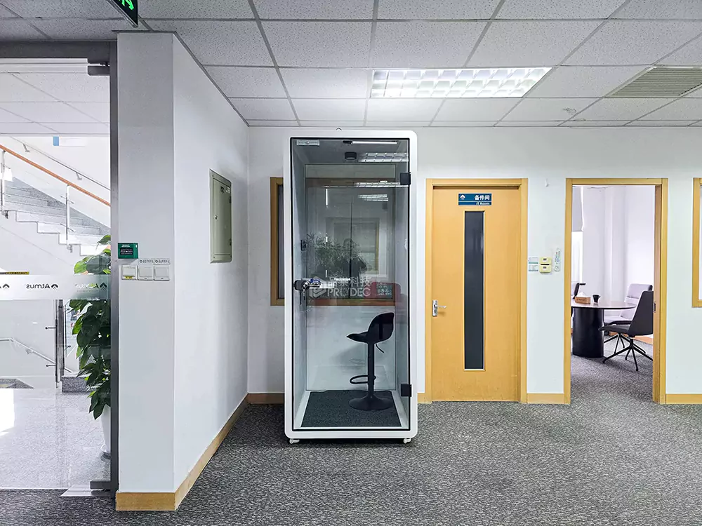 Soundproof cabins improve work efficiency?